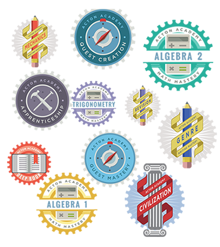 Photo of learning badges